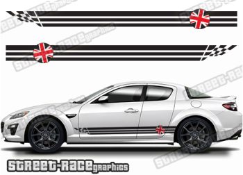 Mazda RX-8 side stickers 023