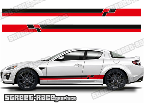 Mazda RX-8 side stickers 025