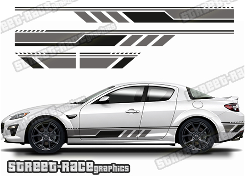 Mazda RX-8 side stickers 027