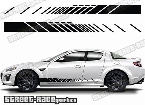 Mazda RX-8 side stickers 031
