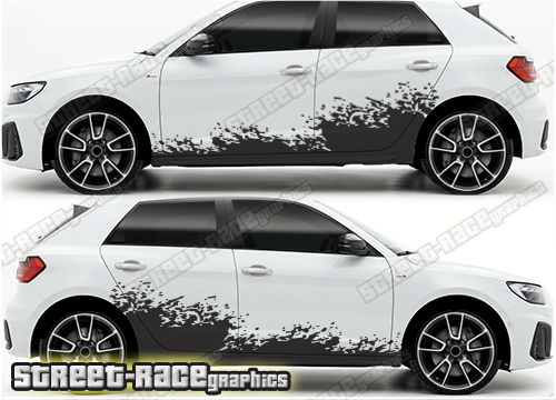 Audi A1 large graphics 104