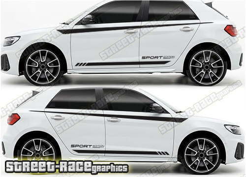Audi A1 large graphics 121