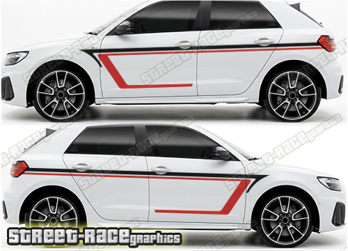 Audi A1 large graphics 201