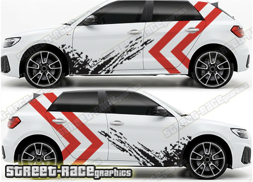Audi A1 large graphics 204