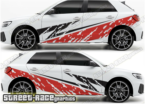 Audi A1 large graphics 208