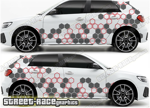 Audi A1 large graphics 222