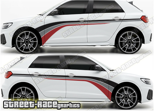 Audi A1 large graphics 304