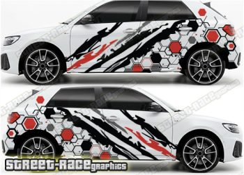 Audi A1 large graphics 308