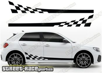 Audi A1 racing stripes 101