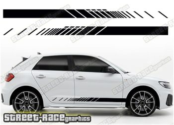 Audi A1 racing stripes 102