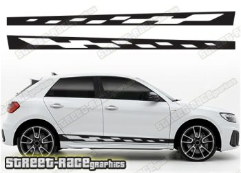 Audi A1 racing stripes 105