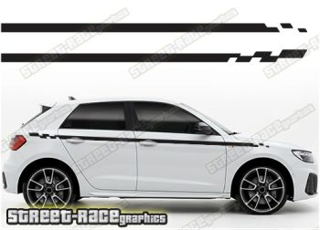 Audi A1 racing stripes 112
