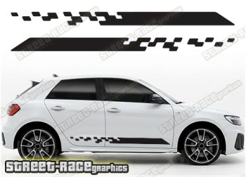 Audi A1 racing stripes 115