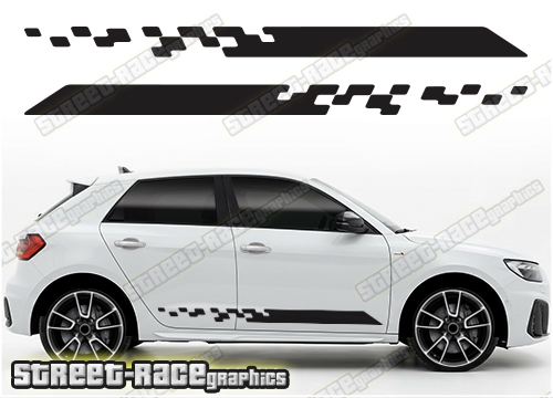 Audi A1 racing stripes 115