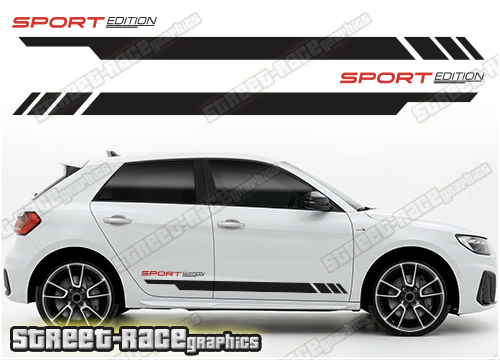 Audi A1 racing stripes 201