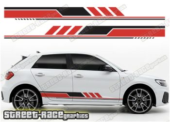 Audi A1 racing stripes 227