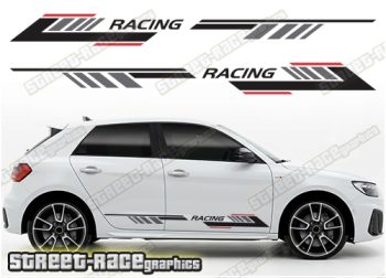 Audi A1 racing stripes 308