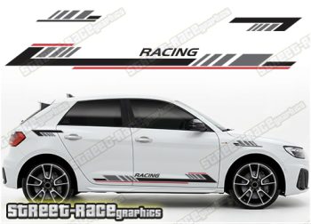 Audi A1 racing stripes 309