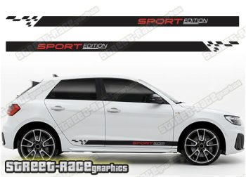 Audi A1 racing stripes 313