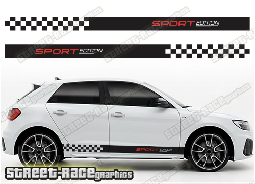 Audi A1 racing stripes 314