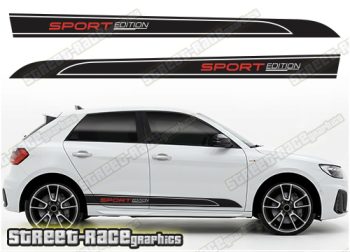 Audi A1 racing stripes 315