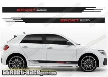 Audi A1 racing stripes 316