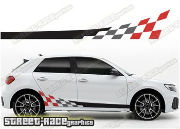 Audi A1 racing stripes 320