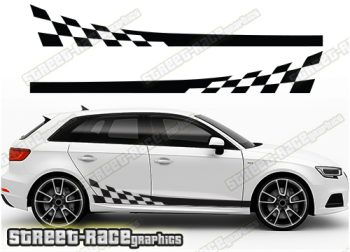 Audi A3 racing stripes 101
