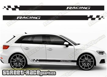 Audi A3 racing stripes 110