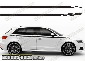 Audi A3 racing stripes 112