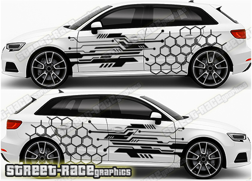 Audi A3 large graphics 114