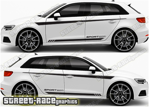 Audi A3 large graphics 121