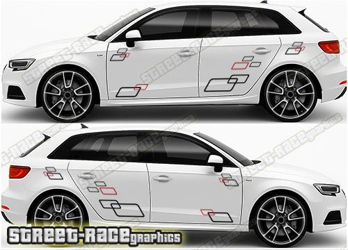 Audi A3 large graphics 205