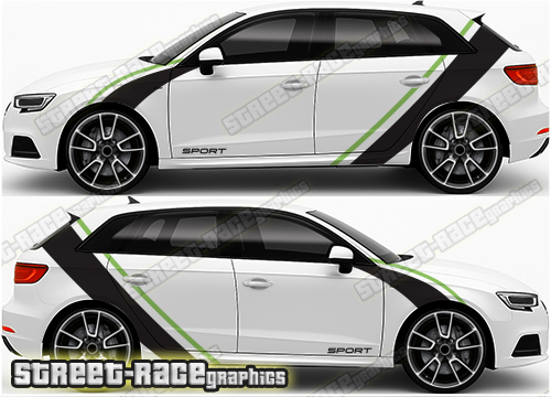 Audi A3 large graphics 217