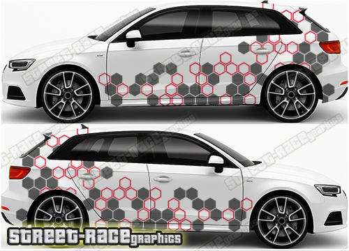 Audi A3 large graphics 222