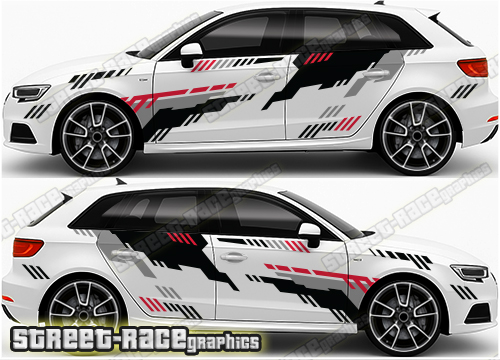 Audi A3 large graphics 302