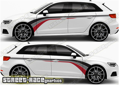 Audi A3 large graphics 304
