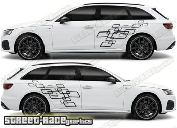 Audi A4 large graphics 101