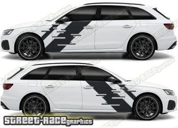 Audi A4 large graphics 102
