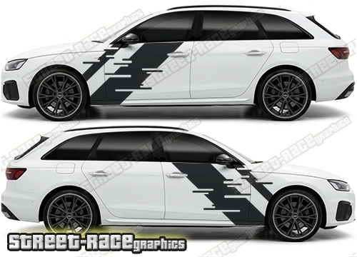 Audi A4 large graphics 102