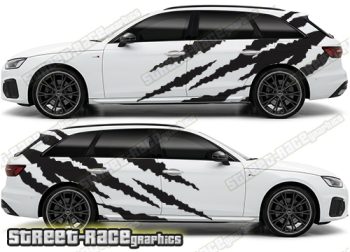 Audi A4 large graphics 103