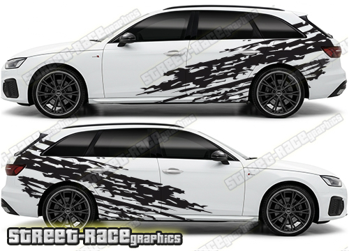 Audi A4 large graphics 105