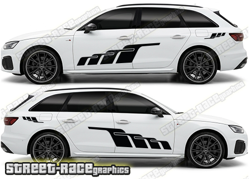 Audi A4 large graphics 109