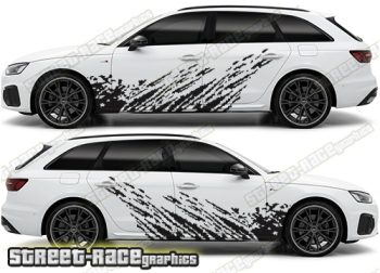 Audi A4 large graphics 110