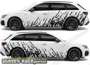 Audi A4 large graphics 111