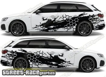 Audi A4 large graphics 113