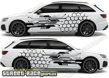 Audi A4 large graphics 114