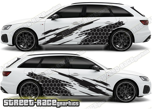 Audi A4 large graphics 117