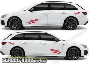 Audi A4 large graphics 119