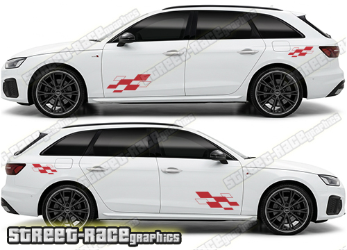 Audi A4 large graphics 119